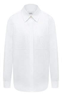 Хлопковая рубашка Burberry
