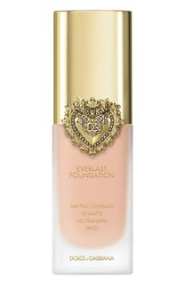 Стойкий матовый тональный крем Everlast Foundation SPF20 PA+++, оттенок 08W Light (27ml) Dolce & Gabbana