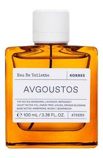 Туалетная вода Avgoustos (100ml) Korres