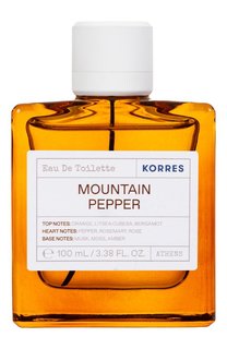 Туалетная вода Mountain Pepper (100ml) Korres