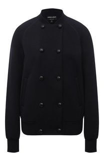 Кардиган из шерсти и вискозы Giorgio Armani