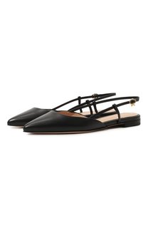 Кожаные балетки Ascent Gianvito Rossi