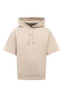 Хлопковое худи BOSS Orange