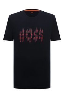 Хлопковая футболка BOSS Orange