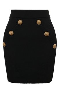 Юбка из вискозы Balmain