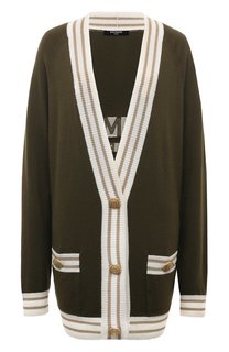 Кардиган из шерсти и кашемира Balmain