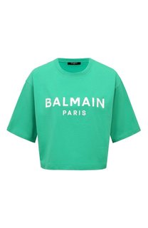 Хлопковая футболка Balmain