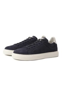 Кеды из нубука Brunello Cucinelli