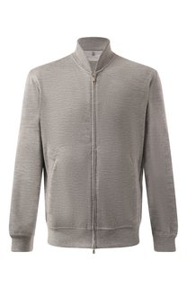 Кардиган из кашемира и шелка Brunello Cucinelli