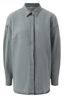 Джинсовая рубашка Dries Van Noten