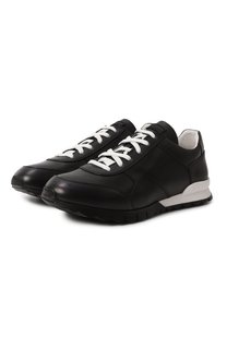 Кожаные кроссовки Kiton