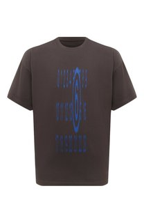 Хлопковая футболка MM6