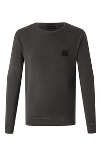 Хлопковый свитшот Emporio Armani