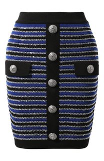 Юбка из вискозы Balmain