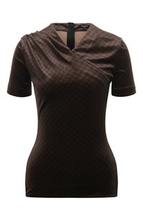 Бархатный топ Balmain