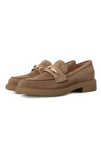 Замшевые лоферы Gianvito Rossi
