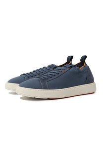 Текстильные кеды Santoni