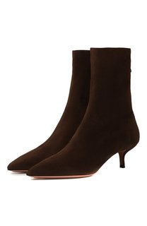 Замшевые ботильоны Montmartre 50 Aquazzura