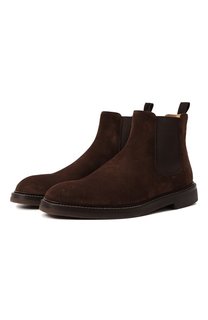 Замшевые челси Brunello Cucinelli