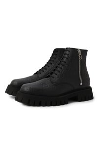 Кожаные ботинки Gucci