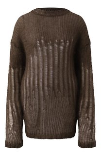 Свитер из шерсти и шелка Ann Demeulemeester