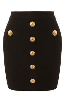 Юбка из вискозы Balmain