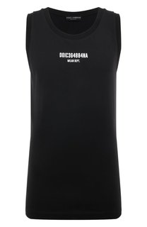 Хлопковая майка DGVIB3 Dolce & Gabbana
