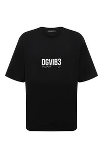 Хлопковая футболка DGVIB3 Dolce & Gabbana