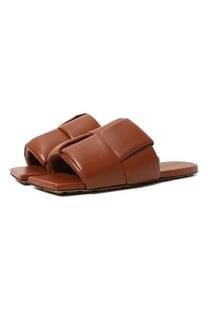 Кожаные шлепанцы Patch Bottega Veneta
