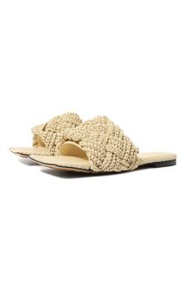 Текстильные шлепанцы Scarpe Bottega Veneta