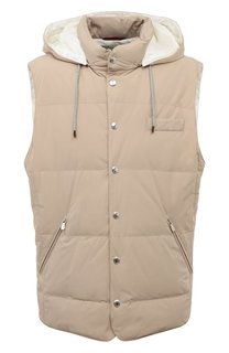 Пуховый жилет Brunello Cucinelli