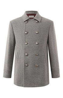Шерстяной бушлат Brunello Cucinelli