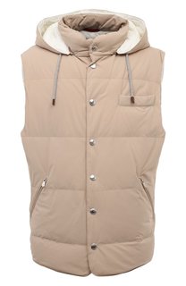 Пуховый жилет Brunello Cucinelli