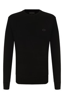 Хлопковый свитшот Emporio Armani