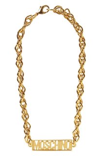 Колье Moschino