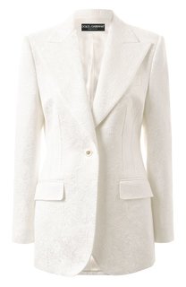 Жакет из хлопка и вискозы Dolce & Gabbana