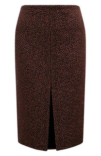 Юбка с отделкой стразами Dries Van Noten