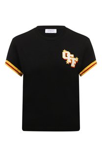 Хлопковая футболка Off-White