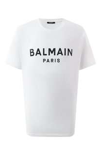Хлопковая футболка Balmain