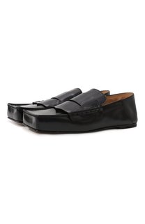 Кожаные лоферы Carré Jacquemus