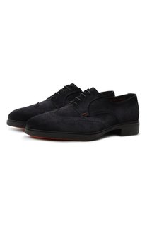 Замшевые дерби Easy Santoni