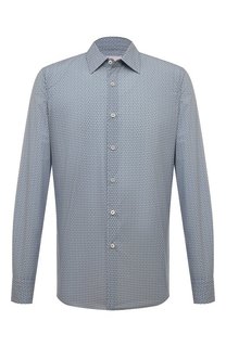 Хлопковая рубашка Prada