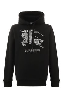 Хлопковое худи Burberry