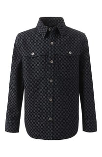 Джинсовая куртка-рубашка Balmain