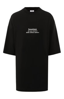 Хлопковая футболка VETEMENTS