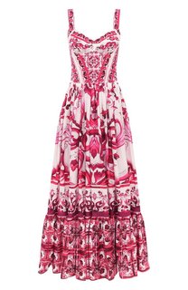 Хлопковое платье Dolce & Gabbana