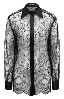 Блузка из вискозы и шелка Dolce & Gabbana