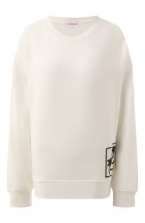 Хлопковый свитшот Moncler x Palm Angels Moncler