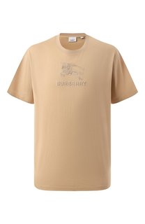 Хлопковая футболка Burberry