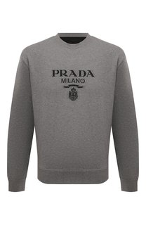 Хлопковый свитшот Prada